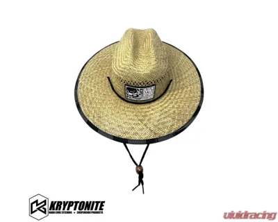 Kryptonite Graphic Straw Hat - STRAWQR2