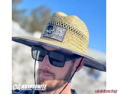 Kryptonite Graphic Straw Hat - STRAWQR2