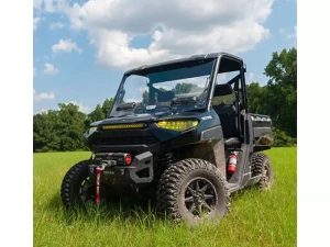 High Lifter Seizmik Flip-Up Versa-Vent Windshield Midsize Scratch-Res-Poly Pro Fit Polaris Ranger 2016-2022 - 50-50222KIT - Image 4