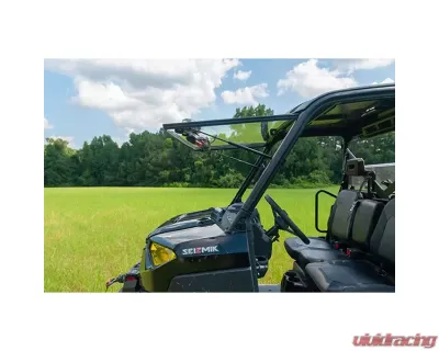 High Lifter Seizmik Flip-Up Versa-Vent Windshield Full-Size Pro Fit Polaris Ranger 2016-2022 - 50-50220KIT