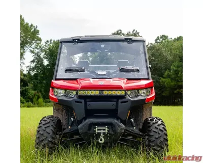High Lifter Seizmik Flip-Up Versa-Vent Windshield Scratch-Res-Poly Can-Am Defender 2016-2022 - 50-50247KIT