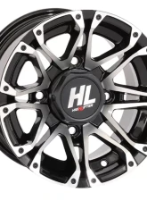High Lifter HL3 Wheel 12x7 4x110 4+3 +10mm Gloss Black | Machined                                     - 12HL03-1110 - Image 4