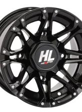 High Lifter HL3 Wheel 14x7 4x110 4+3 +10mm Gloss Black                                     - 14HL03-1210 - Image 3