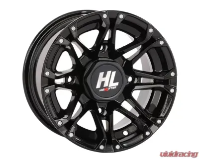 High Lifter HL3 Wheel 14x7 4x110 4+3 +10mm Gloss Black - 14HL03-1210