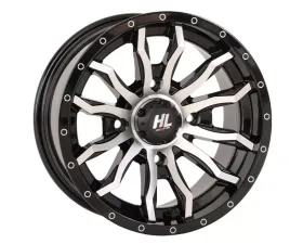 High Lifter HL21 Wheel 14x7 4x137 4+3 +10mm Gloss Black | Machined