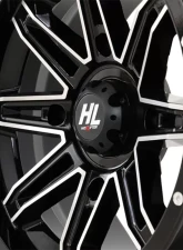 High Lifter HL22 Wheel 14x7 4x156 4+3 +10mm Gloss Black | Machined                                     - 14HL22-1156 - Image 2