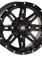 High Lifter HL22 Wheel 14x7 4x137 4+3 +10mm Gloss Black                                     - 14HL22-1237 - Image 2