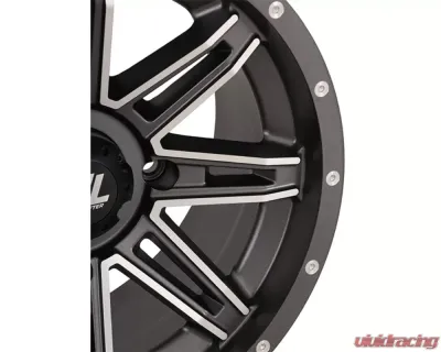 High Lifter HL22 Wheel 14x7 4x156 4+3 +10mm Gun Metal Grey | Machined - 14HL22-1856