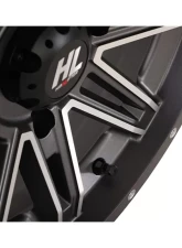 High Lifter HL22 Wheel 14x7 4x156 4+3 +10mm Gun Metal Grey | Machined                                     - 14HL22-1856 - Image 3