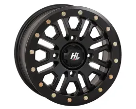 High Lifter HL23 Beadlock Wheel 14x7 4x137 5+2 +38mm Matte Black