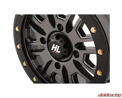 High Lifter HL23 Beadlock Wheel 14x7 4x137 5+2 +38mm Gun Metal Grey - 14HL23-1537