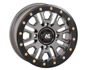 High Lifter HL23 Beadlock Wheel 15x7 4x137 5+2 +38mm Gun Metal Grey