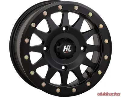 High Lifter HLA1 Beadlock Wheel 15x7 4x156 5+2 +40mm Matte Black - 15HLA1-1456