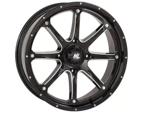 High Lifter HL4 Wheel 20x6.5 4x137 4+2.5 +10mm Gloss Black | Machined