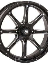 High Lifter HL4 Wheel 20x6.5 4x156 4+2.5 +10mm Gloss Black | Machined                                     - 20HL04-1156 - Image 3