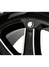 High Lifter HL4 Wheel 20x6.5 4x156 4+2.5 +10mm Gloss Black | Machined                                     - 20HL04-1156 - Image 3