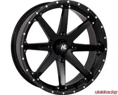 High Lifter HL10 Wheel 20x7 4x137 4+3 +10mm Gloss Black - 20HL10-1237