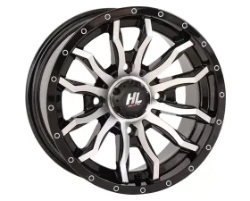 High Lifter HL21 Wheel 22X7 4x156 4+3 +10mm Gloss Black | Machined