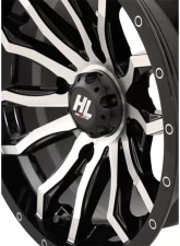 High Lifter HL21 Wheel 24X7 4x156 4+3 +10mm Gloss Black | Machined                                     - 24HL21-1156 - Image 4