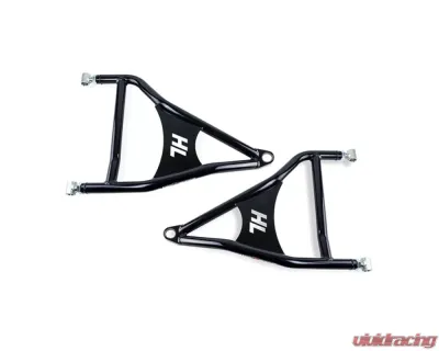 High Lifter Black Upper | Lower APEXX Front Forward Control Arms Ball Joint Installed 72inch Can-Am Maverick X3 2017-2022 - 79-12220