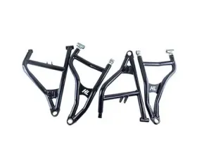 High Lifter APEXX Front Forward Arms - Black with Ball Joints Installed Polaris RZR 1000 XP