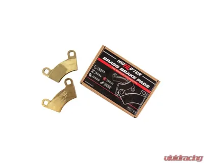 High Lifter Brass Replacement Brake Pad Kit Polaris Ranger | RZR 2004-2021 - 85-10020