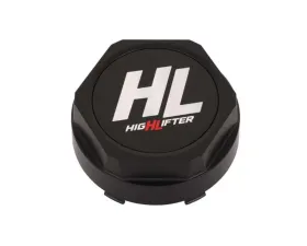 High Lifter 4/137-4/156 Matte Black Snap-In Center Cap