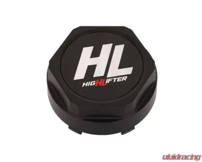 High Lifter 4/137-4/156 Matte Black Snap-In Center Cap - HLCAP-110