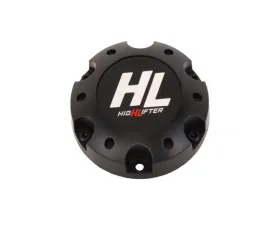 High Lifter Matte Black Bolt-In Center Cap Short