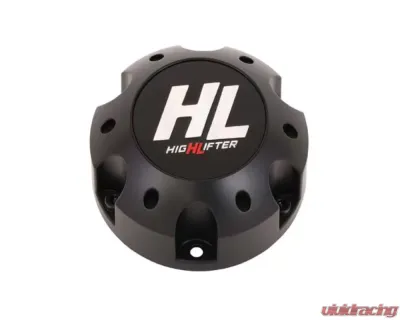 High Lifter Matte Black Bolt-In Center Cap Tall - HLCAP-130