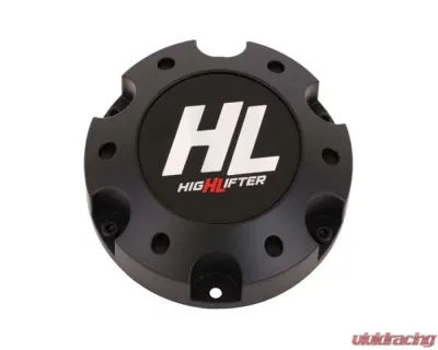High Lifter Matte Black Bolt-In Center Cap Large - HLCAP-140