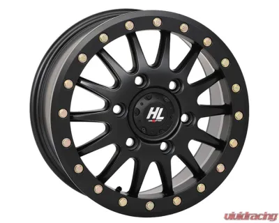 High Lifter HL24 Beadlock Wheel 15x7 6x5.5 6+1 +68mm Matte Black - 15HL24-1466