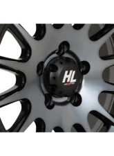 High Lifter HL25 Wheel 15x7 4x156 4+3 +10mm Gloss Dark Tint                                     - 15HL25-1656 - Image 3