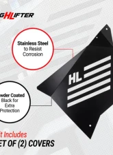 HighLifter Rear Inner Wheel Well Cover Polaris Ranger XD 1500 2024-2026                                     - 76-16506 - Image 9