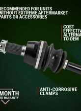 HighLifter Front Left Stock Series Axle Polaris Ranger 1500 XD 2024-2026                                     - HLSSA-RNGXD-FL - Image 4