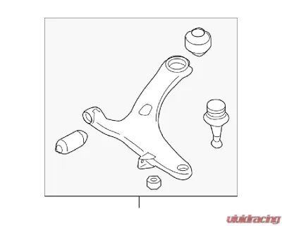 Genuine Subaru Lower Control Arm Subaru Impreza 2.5L H4 2011-2014 - 20202FG052