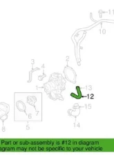 Genuine Subaru By-Pass Hose Subaru WRX STI 2016-2020                                     - 807612011 - Image 3