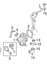 Genuine Subaru By-Pass Hose Subaru WRX STI 2016-2020                                     - 807612011 - Image 4