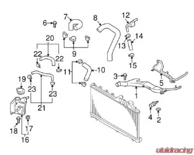 Genuine Subaru Vacuum Hose Subaru Forester 2009-2013 - 99071AC220