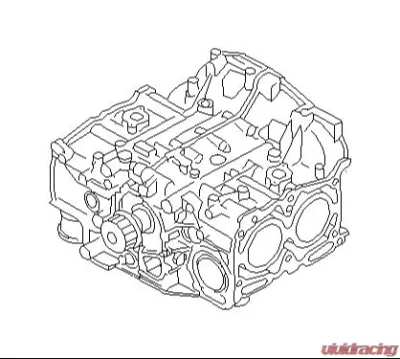 Genuine Subaru Short Block Engine Subaru Forester | Impreza | WRX 2010-2014 - 10103AC880