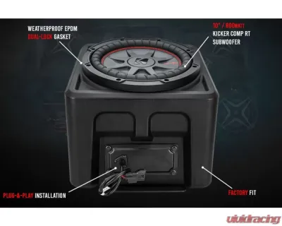 SSV Works 5 Speaker Plug & Play System for Ride Command w/ SSV Speakers Polaris Ranger XP 1000 2018-2020 - RG4-Q5ARC