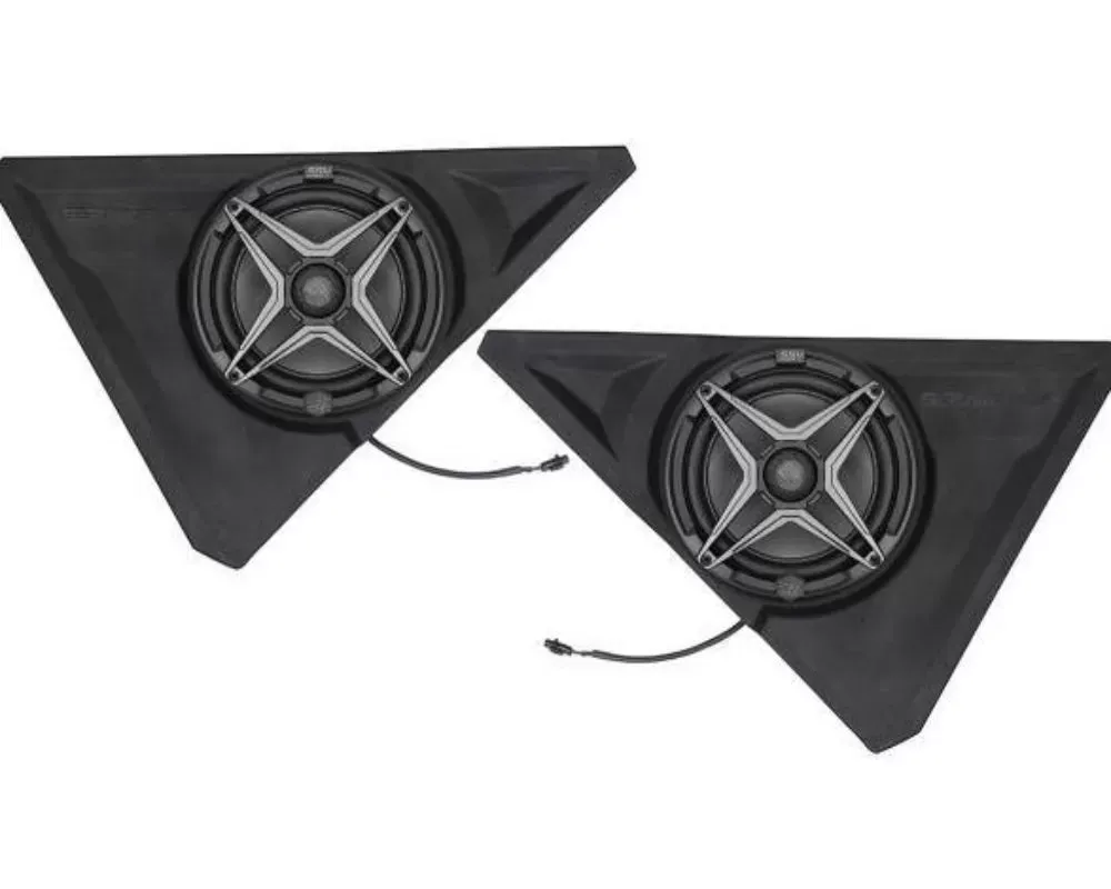 SSV Works 8" Front Speaker Pods w/ WP-A8 150 Watt Polaris Slingshot 2015-2019 - SS-F8A