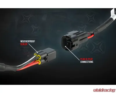 SSV Works Loaded Cage Pod Plug & Play To WP Overhead Systems w/ 1.85" Clamps 2/4 Seater - WP3-C65A-185
