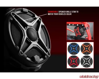 SSV Works 5 Speaker Plug & Play System for Ride Command w/ SSV Speakers Polaris Ranger XP 1000 2018-2020 - RG4-Q5ARC