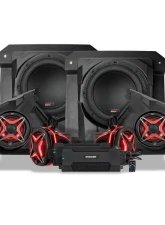 SSV Works Phase-5 V-Spec 1650watt 6-Speaker Stereo System w/ 6.5" Lower Pocket Door Pads Can-Am Maverick R 2024-2025                                     - 240-MAVR-PHZ5VTD+DFV - Image 10