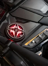 SSV Works Phase-5 V-Spec 1650watt 6-Speaker Stereo System w/ 6.5" Lower Pocket Door Pads Can-Am Maverick R 2024-2025                                     - 240-MAVR-PHZ5VTD+DFV - Image 8