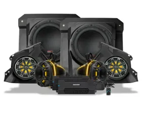 SSV Works Phase-6 K-Spec 1650watt 6-Speaker Stereo System w/ Kicker Horns & 6.5
