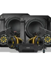 SSV Works Phase-6 K-Spec 1650watt 6-Speaker Stereo System w/ Kicker Horns & 6.5" Lower Pocket Door Pads Can-Am Maverick R 2024-2025                                     - 240-MAVR-PHZ6KLTD+DFK - Image 10