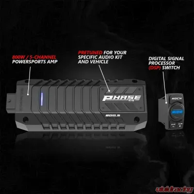 SSV Works Phase-4 A-Spec 5-Speaker 800watt System w/ JVC Can-Am Maverick X3 2017-2024 - 240-X32-PHZ4A