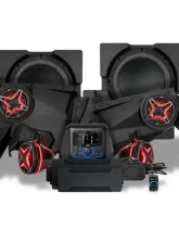 SSV Works Phase-5 V-Spec 6-Speaker 1650watt System w/ JVC Can-Am Maverick X3 2017-2024                                     - 240-X32-PHZ5V - Image 7